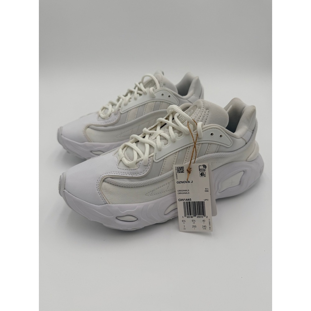 Adidas Oznova J Youth Size 7 Sneakers White Grey GW1445